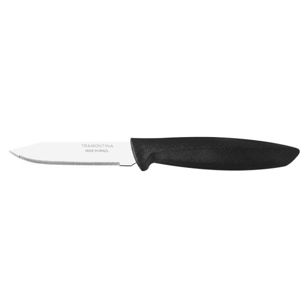 Μαχαίρι TRAMONTINA κουζίνας 23433 003 7.5cm μαύρο
