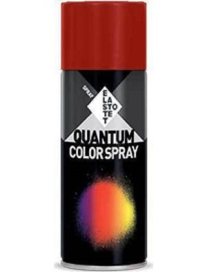 Elastotet Quantum Color Spray Ακρυλικό Σπρέι Βαφής Κόκκινο με Ματ Εφέ 400ml