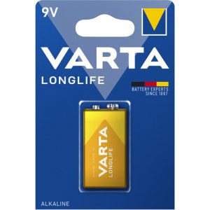 Αλκαλική Μπαταρία Varta LongLife 9V