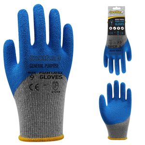 Γάντια αφρού CRESMAN μπλε SUPER HOT 110gr Ν. 8