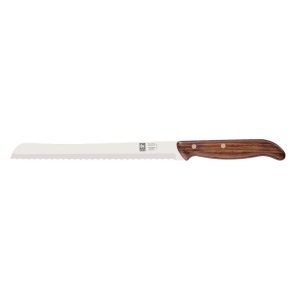 Μαχαίρι ICEL 229.6502.180 18cm ψωμιού ξύλινη λαβή blister