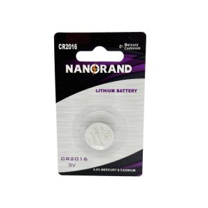 Μπαταρία NANORAND λιθίου CR2016 3V